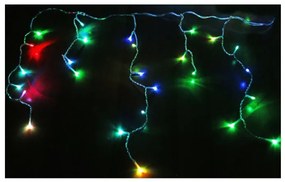 Λαμπάκια 100 LED Γιρλάντα Επεκτεινόμενα με Πρόγραμμα χωρίς Τροφοδοσία Διάφανο Καλώδιο RGB IP44 30-0117 Lumen-30-0117-Διάφανο 30-0117