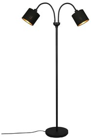 Φωτιστικό Δαπέδου Tommy R46332079 2xE14 40W 60x130cm Black Mat RL Lighting Metal, Fabric