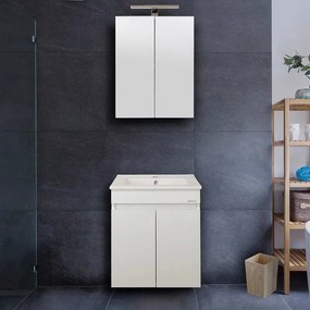 ΣΕΤ ΠΑΓΚΟΥ OMEGA TOP 75cm χρ.WHITE/GREY S3BOMT075GLG S3BOMT075GLG