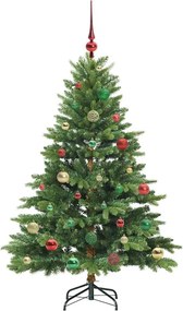 vidaXL Τεχνητό Χριστουγεννιάτικο Δέντρο Πράσινο 150 cm ΠΕ και PVC