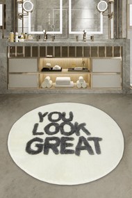 Acrylic Bathmat Great - White Multicolor