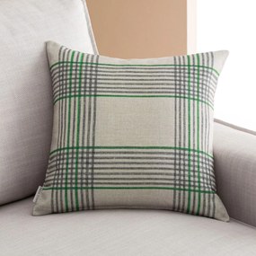Μαξιλαροθήκη Διακοσμητική Sigrid 537 Beige-Green Gofis Home 43X43 Cotton-Polyester