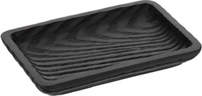 Σαπουνοθήκη Polyresin Μαύρη MRShome