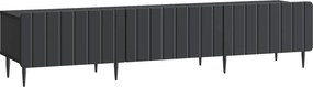 VidaXL Ντουλάπι TV Μαύρο 147 x 34,5 x 32 εκ Επεξεργασμένο Ξύλο