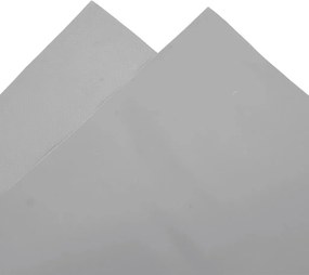 vidaXL Μουσαμάς Γκρι 650 γρ./μ.² 4x6 μ.