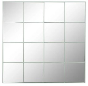 Τοίχο καθρέφτη Home ESPRIT Πράσινο Παράθυρο Scandi 122 x 2 x 122 cm