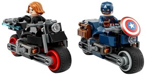 Μοτοσικλέτες Των Black Widow Και Captain America 76260 Marvel 130τμχ 6 ετών+ Multicolor Lego