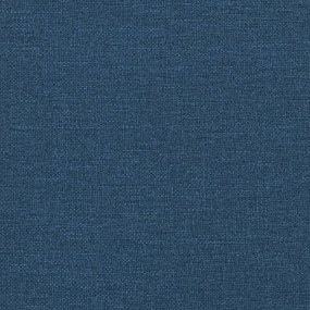 Καναπές Διθέσιος Chesterfield Μπλε Υφασμάτινος - Μπλε