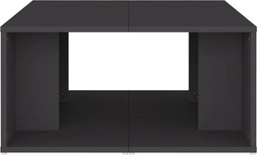 vidaXL Τραπεζάκια Σαλονιού 4 τεμ. Γκρι 33 x 33 x 33 εκ. Επεξ. Ξύλο