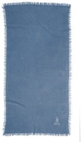Πετσέτα Θαλάσσης - Παρεό 3509 Blue Greenwich Polo Club Beach 90x170cm 100% Cotton