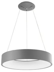 Κρεμαστό Φωτιστικό Οροφής LED 42W Φ60 Rando 6167206 Nova Luce-6167206-Γκρι 6167206