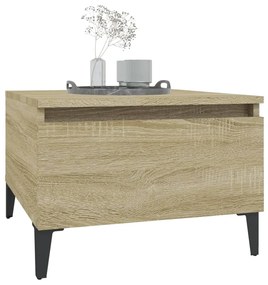 vidaXL Τραπεζάκια Σαλονιού 2 τεμ. Sonoma Δρυς 50x46x35 εκ. Επεξ. Ξύλο