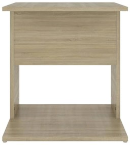 vidaXL Τραπέζι Βοηθητικό Sonoma Δρυς 45 x 45 x 48 εκ. από Μοριοσανίδα