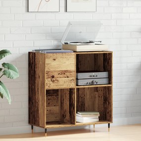 vidaXL Ντουλάπι Δίσκων Καρυδιά 84,5x38x89 εκ Επεξεργασμένο Ξύλο