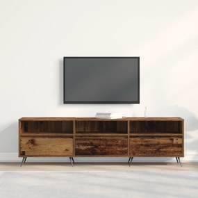 vidaXL Ντουλάπα TV Παλιού Ξύλου 150x30x44,5 εκ. Από Μηχανικά ξύλα