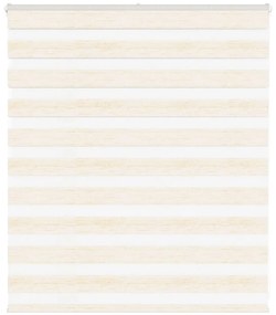 vidaXL Ζέβρα τυφλή μπεζ μάρμαρο Πλάτος υφάσματος 120,9 εκ. Πολυεστέρας