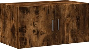vidaXL Ντουλάπι Τοίχου Καπνιστή Δρυς 80x42,5x40 εκ. Επεξεργασμένο Ξύλο