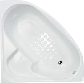 Sanitec Madonna 130x130 - Γωνιακή Μπανιέρα - Pneumatic Basic, Χωρίς, Χωρίς, Χωρίς