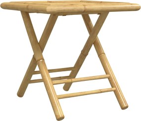 vidaXL Σετ Επίπλων Bistro 3 Τεμαχίων από Μπαμπού