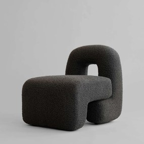 Καρέκλα Σαλονιού Daiku - Μπουκλέ Deep Taupe H73 x W73 x L60 cm 101 COPENHAGEN