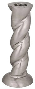 Κηροπήγιο Jelicoe 422026 5x14cm Silver Eglo Αλουμίνιο