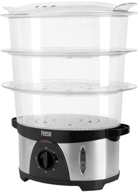 Teesa TSA0035 Ατμομάγειρας 750W με 3 Επίπεδα Μαγειρέματος 9.6lt