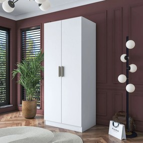 Ντουλάπα Λευκό BRATOR 90x57.5x210