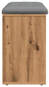 ΠΑΓΚΟΣ ΠΑΠΟΥΤΣΙΩΝ  ARTISAN OAK 102X32X50 CM ΚΑΤΑΣΚΕΥΑΣΜΕΝΟ ΞΥΛΟ 857622