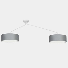 Φωτιστικό Οροφής Falcon 7948 6xE27 25W Grey Nowodvorski Metal, Fabric