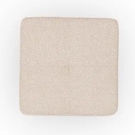Πουφ Tare Mini χωρίς αποθηκευτικό χώρο/ Μπεζ/ 60x45,5x60/ BOG235