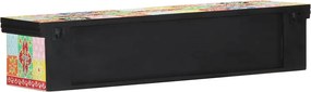 vidaXL Ντουλάπι TV Πολύχρωμο 100 x 30 x 22 εκ Επεξεργασμένο ξύλο