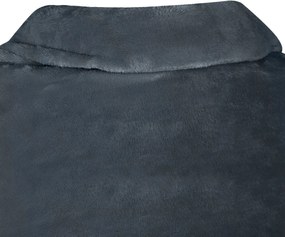 vidaXL Φούτερ-κουβέρτα Σκούρο μπλε F Φανέλα