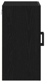 vidaXL Ντουλάπα Τοίχου Μαύρη δρυς 60 x 31 x 60 εκ. Επεξεργασμένο ξύλο