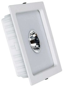 Φωτιστικό Οροφής Χωνευτό VK/04013/W/C 22,2x22,2cm Led 1940Lm 30W 4000K IP44 White VKLed