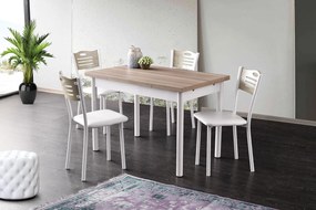 Extendable Dining Table Polo - 1302 Oak
White