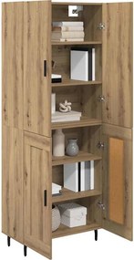 vidaXL Highboard 2 τμχ. Artisan Oak 69,5 x 34 x 180 εκ.