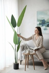 Stewehome Τεχνητό δέντρο starlice με 7 κλαδιά με υγρή υφή Πράσινο