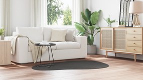 vidaXL Χαλί  'HUARTE' Χαμηλής Πυκνότητας Μαλακό και Πλενόμενο Ανθρακί 120x170 εκ.