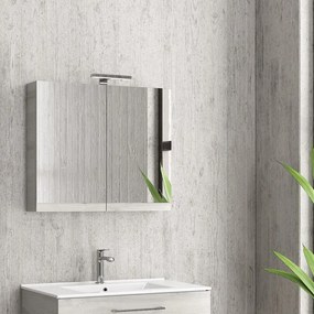 KARAG   Καθρέπτης ανοιγόμενος με δύο πόρτες Ice Oak 8902 Collection:NEW KARAG 75x13x60cm KARAG-5206836046679