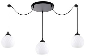 Κρεμαστό Φωτιστικό Οροφής Λευκό SWIRL 77-8199 Homelighting-77-8199-Λευκό 77-8199