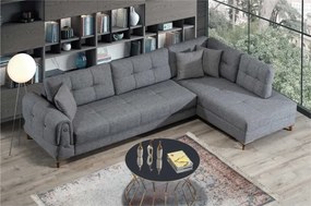 Stewehome Γωνιακός καναπές με κρεβάτι μοντέρνου στιλ