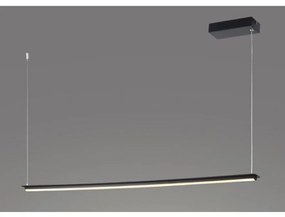 Φωτιστικό Οροφής - Ράγα Led ZM58LEDP100BK 20W 3000K 1600lm 100Χ5ΧH150 Black Aca Decor Αλουμίνιο,Σιλικόνη