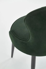 K366 chair, color: dark green DIOMMI V-CH-K/366-KR-C.ZIELONY