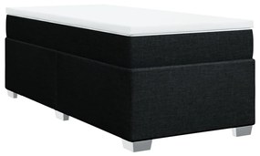 ΚΡΕΒΑΤΙ BOXSPRING ΜΕ ΣΤΡΩΜΑ ΜΑΥΡΟ 90X190 ΕΚ.ΥΦΑΣΜΑΤΙΝΟ 3285097