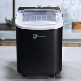 HomeVero Ice Cube Maker Black HV-IM1224B