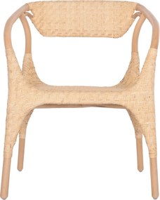 ΠΟΛΥΘΡΟΝΑ GABE ΕΣΩΤ.ΧΩΡΩΝ HM9956.01 ΦΥΣΙΚΟ RATTAN 62x60x79Υεκ.