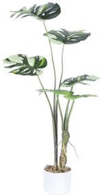 Supergreens Τεχνητό Φυτό Μονστέρα "Albo" Πράσινο 100 εκ.