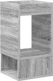vidaXL End Table 2 pcs Γκρίζο Σονομα 30 x 30 x 56 εκ.