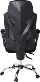 BF9450 Πολυθρόνα Relax Γραφείου Διευθυντή, Βάση Χρώμιο, PP Μαύρο, Mesh Μαύρο   1τμχ