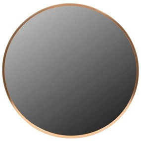 Καθρέπτης Τοίχου Στρογγυλός 373-123-779 50x3cm Gold Αλουμίνιο,Γυαλί